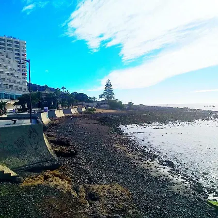 2 Bedrooms Sea View Apartament 100 Meters From Ocean Los Cristianos  Exterior photo